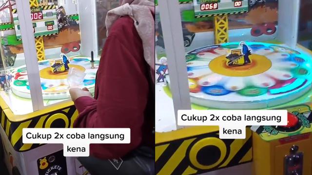 Seorang ibu hamil mengidam game trolley.