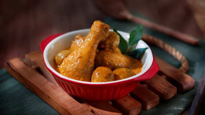 Resep rendang ayam basah