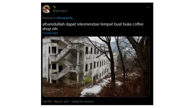 6 Ide Kocak Bangunan Proyek Mangkrak Jadi Coffee Shop Ini Bikin Geleng Kepala