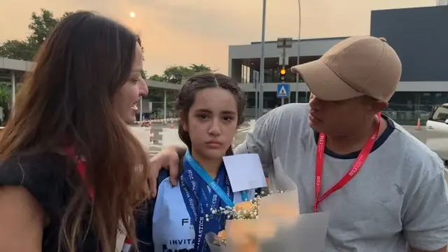 7 Potret Mikhayla Bakrie, Putri Nia Ramadhani di Lomba Gymnastic Ini Curi Perhatian