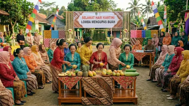 Lomba Kartini Nenek-nenek Gemini AI