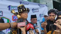 Calon presiden (capres) nomor urut satu Anies Baswedan di Lapangan Istana Raja Najungal Tapanuli Selatan, Sumatera Utara, Kamis (1/2/2024). (Winda Nelfira/Liputan6.com).