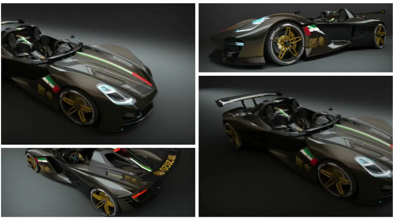 Dubai Roadster Mobil Ngebut dari Jazirah Arab