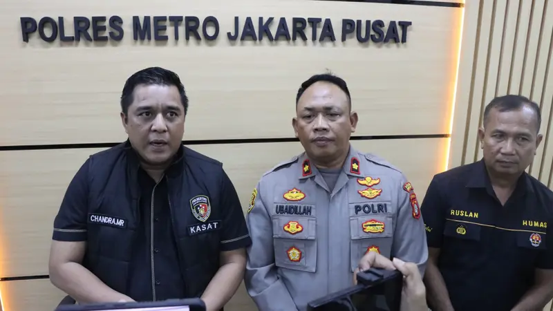 Kasat Reskrim Polres Metro Jakarta Pusat AKBP Chandra Mata Rohansyah