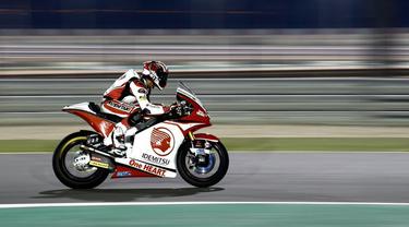 Kualifikasi Moto2 Qatar Andi Gilang Lebih Baik Dari Juara Dunia Moto3 Motogp Bola Com