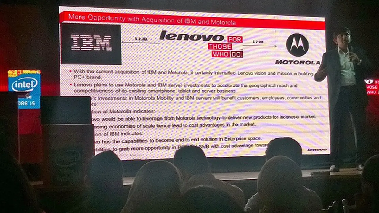 Motorola Diyakini Mampu Mendongkrak Lini Bisnis PC Lenovo