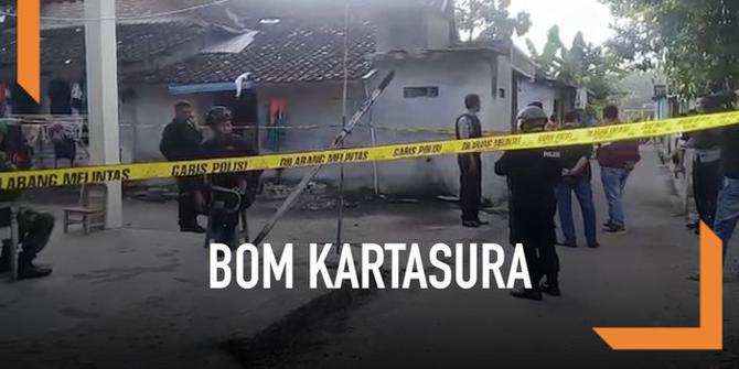 VIDEO: Bahan Peledak Ditemukan di Rumah Pelaku Bom Kartasura