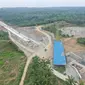 PT Hutama Karya Infrastruktur (HKI) melanjutkan konstruksi Jalan Tol Binjai-Pangkalan Brandan. (Foto: Hutama Karya)