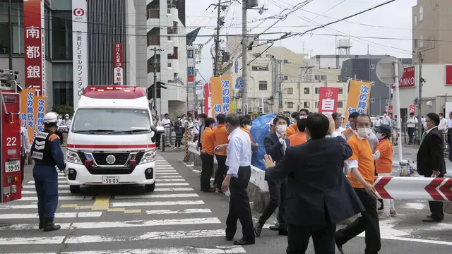 Mantan PM Jepang Shinzo Abe Ditembak