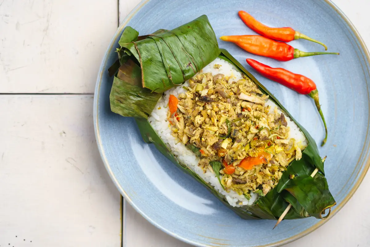 nasi bakar