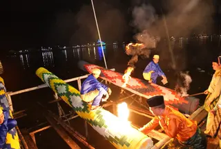 Meriam Karbit Pontianak (Liputan6.com/Aceng Mukaram)