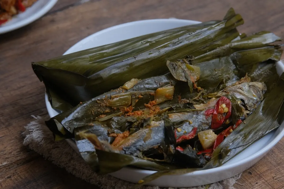 Resep pepes ikan asin