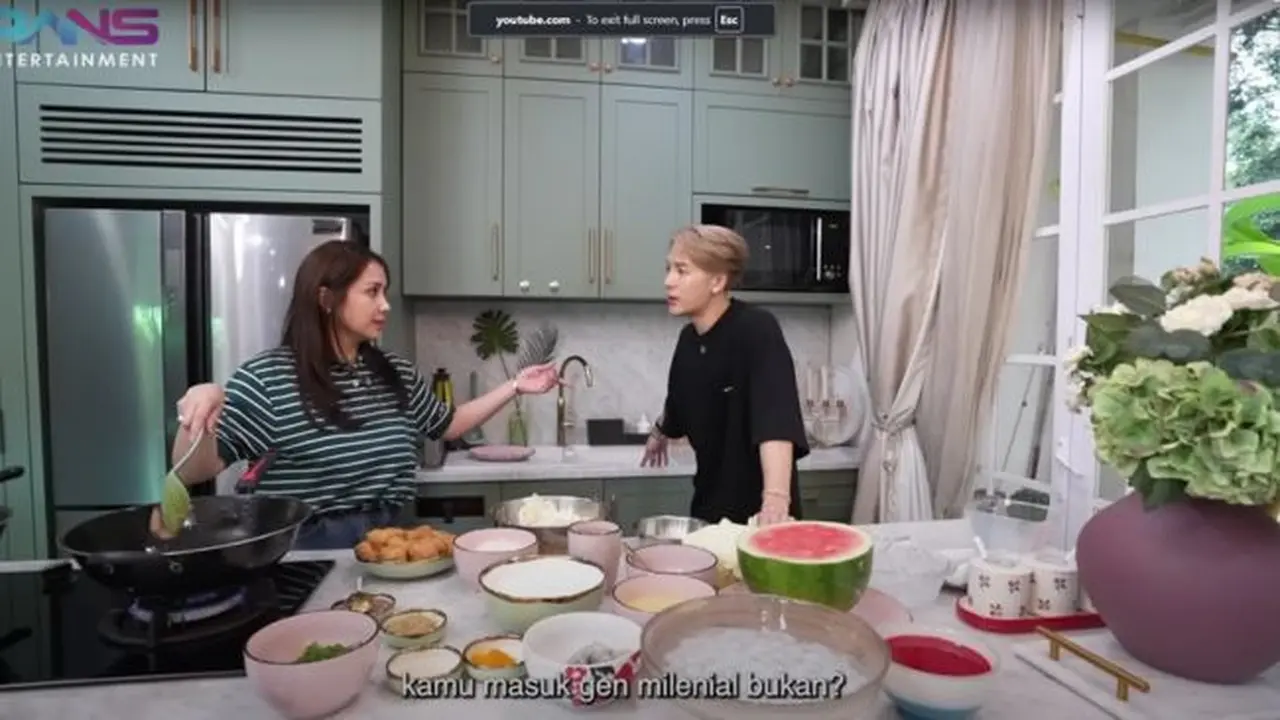 Momen Kocak Jackson Wang Kaget saat Tahu Tahun Lahir Nagita (credit: YouTube/Rans Entertainment)