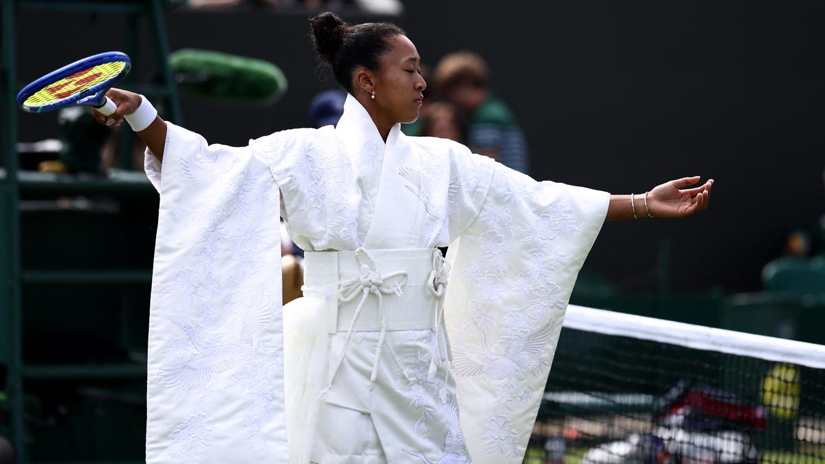 Naomi Osaka Buka Aksi di Wimbledon dengan Gaun Hasil Daur Ulang Kimono