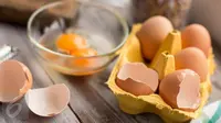 Jangan menyimpan telur di sembarang tempat. Ini yang tepat. (Istockphoto)