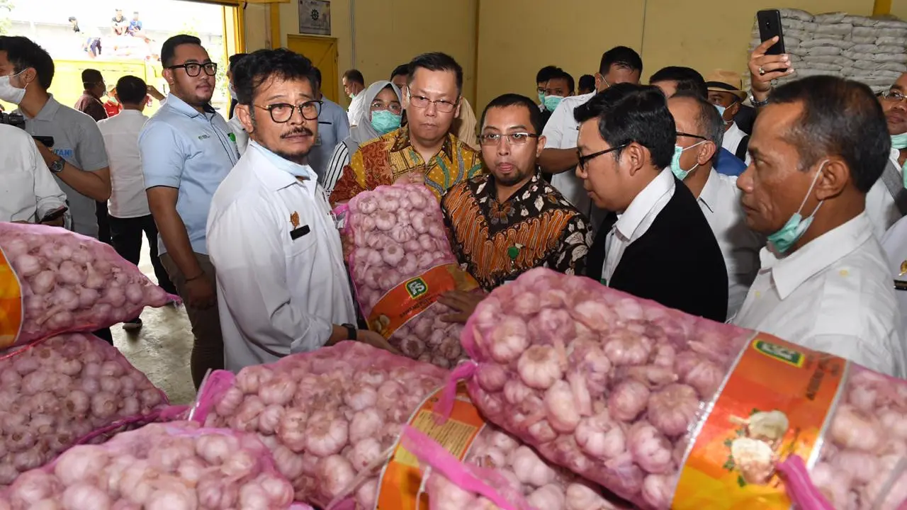 Sidak Ketersediaan Pangan, Mentan SYL Pastikan Stok Bahan Pangan Aman