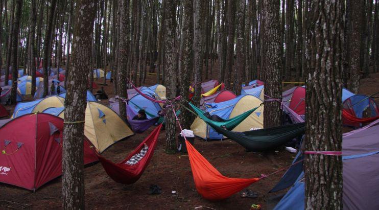 2.500 bikers meramaikan Suryanation Motorland Ridescape di kawasan Hutan Pinus Imogiri, Yogyakarta. (ist)