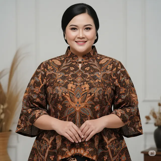 Model Batik Batwing Plus Size Nyaman di 2025