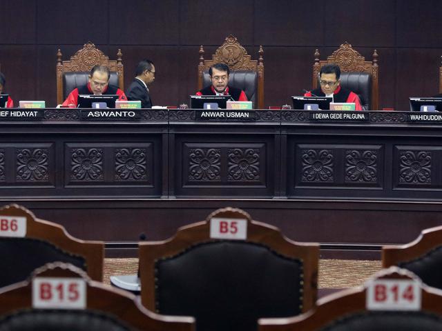 Inilah Rekam Jejak 9 Hakim Mk Yang Mengadili Sengketa Pilpres 2019 News Liputan6 Com