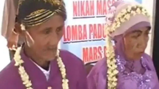 Kemeriahan Warnai Nikah Massal di Sleman