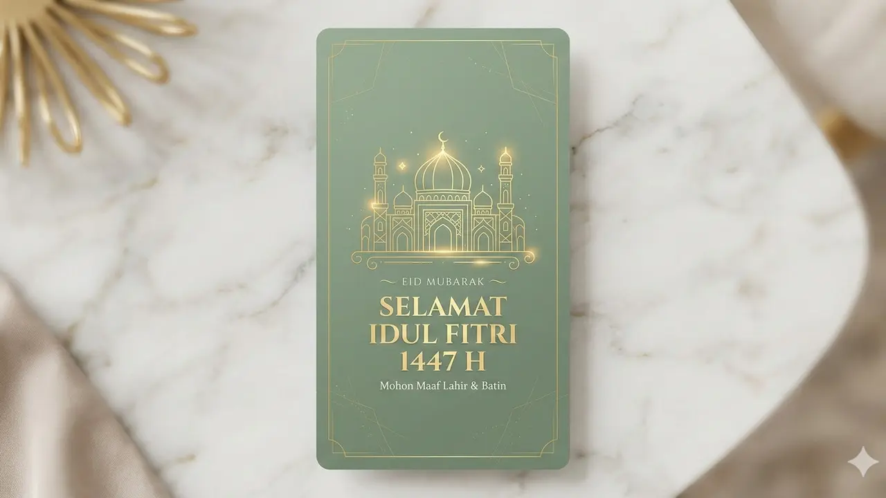 Membuat Template Idul Fitri 2026 yang Unik dan Personal