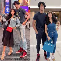 OOTD Diah Permatasari dan sang anak.