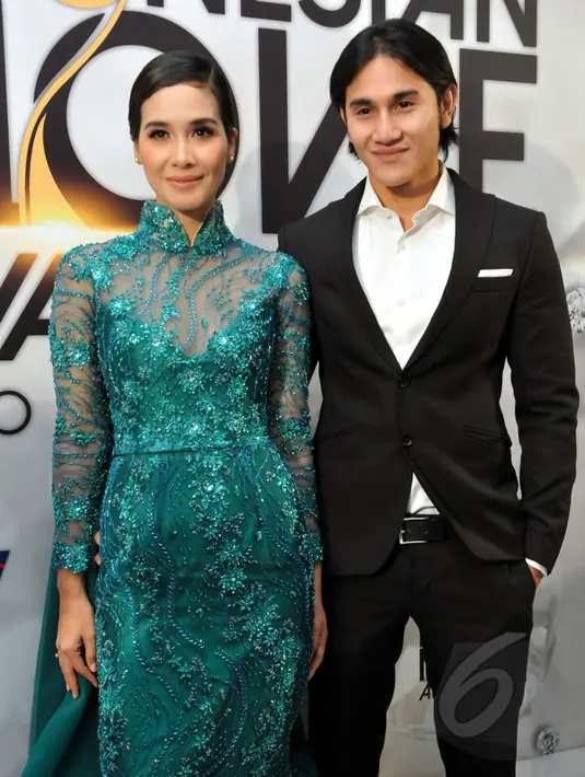 Vino G Bastian dan Marsha Timothy bahagia merayakan ultah ke-3 putri semata wayangnya (Liputan6.com/Panji Diksana)