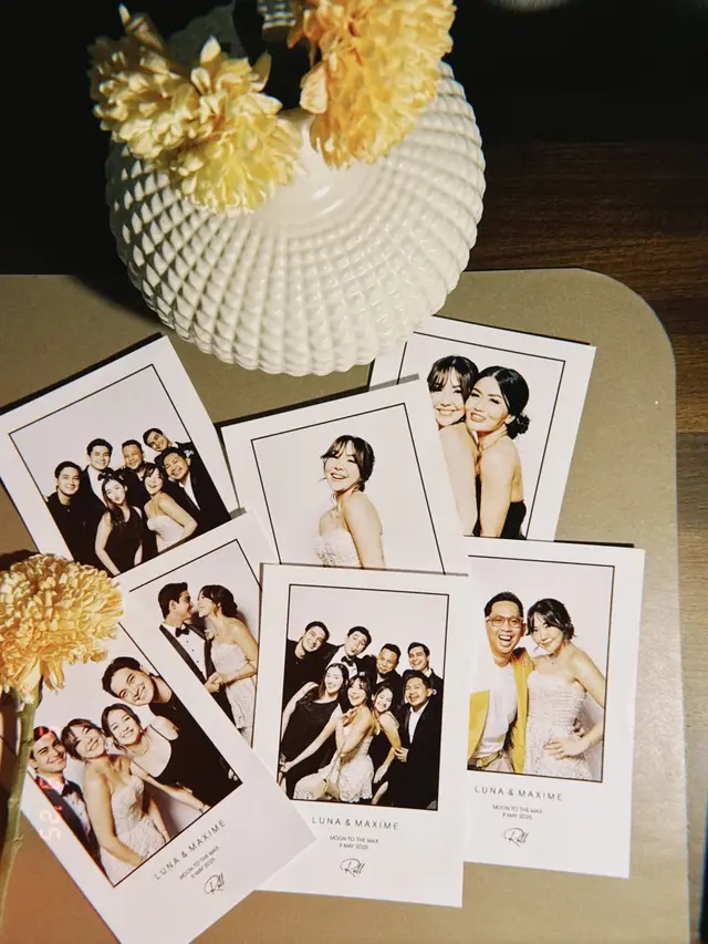 Go Public, Gaya Serasi Couple Baru Gisella Anastasia & Cinta Brian Saat Kondangan Luna Maya–Maxime Bouttier