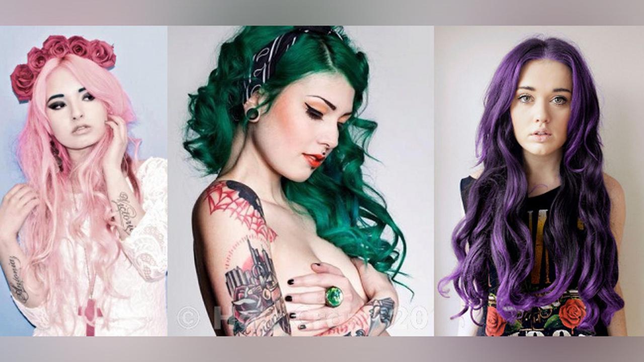 Warna Rambut Unnatural