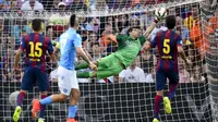 Kiper Barcelona Claudio Bravo (FABRICE COFFRINI / AFP)