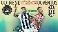 Udinese vs Juventus (Bola.com/Samsul Hadi)