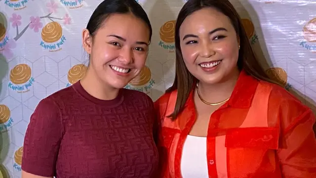 Amanda Manopo dan Angelica Manopo dikenal dengan sebutan Manopo Sisters. Keduanya eksis menggeluti bisnis kue (ist - Munady Widjaja)