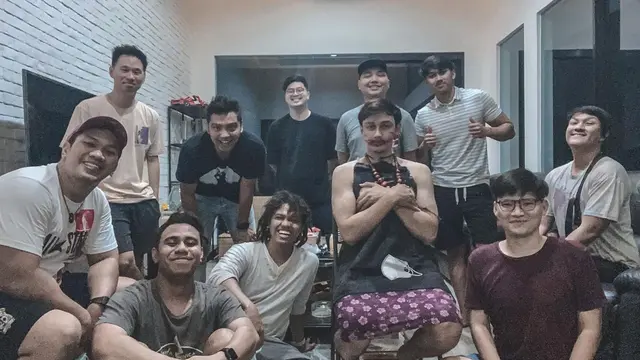 6 Momen Seru Pesta Lajang Caesar Hito Jelang Menikah dengan Felicya Angelista