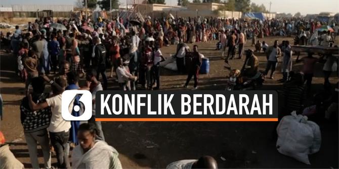 VIDEO: Konflik Berdarah di Etiopia, 35 Ribu Warga Mengungsi ke Sudan