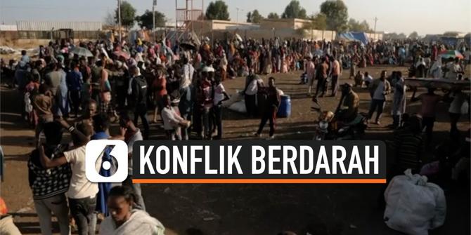VIDEO: Konflik Berdarah di Etiopia, 35 Ribu Warga Mengungsi ke Sudan