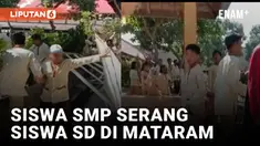 Puluhan Siswa SMP Hancurkan Gedung Sekolah Dasar