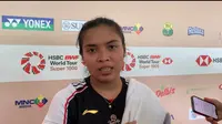 Gregoria Mariska Tunjung mengaku sulit keluar dari tekanan, sehingga kalah dua game langsung dari Pusarla Sindhu di babak 32 besar Indonesia Open 2023 pada Selasa (13/6/2023).