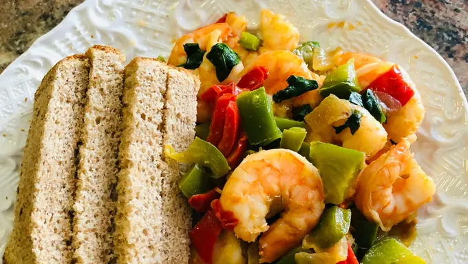 Udang Tumis Sayur dengan Saus Balsamic Menjadi Salah Satu Menu Sehat