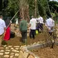Jelang libur Lebaran, Kebun Raya Bogor menghadirkan wahana edukasi baru Taman Tumbuhan Quran. (Foto: Liputan6.com/Achmad Sudarno).