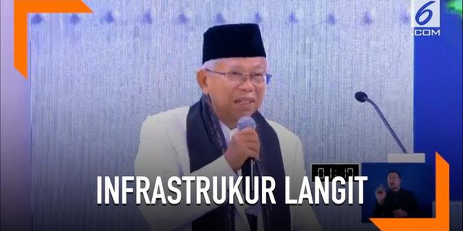 VIDEO: Ma'ruf Amin Janji Akan Bangun Infrastrukur Langit
