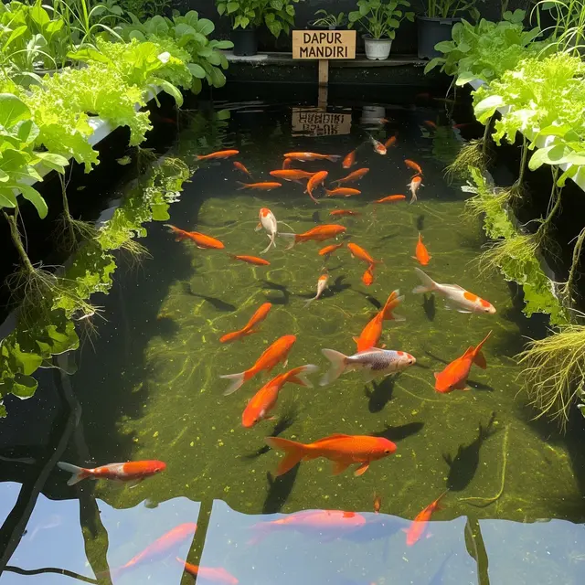 Ikan Air Tawar yang Cocok Dipelihara untuk Dapur Mandiri (AI Generated)