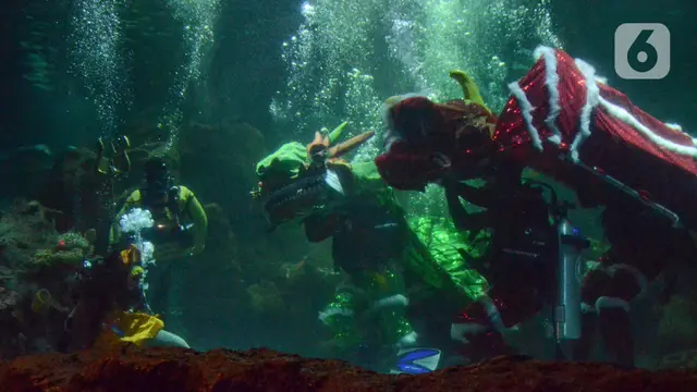 Kemeriahan Imlek di Sea World Ancol