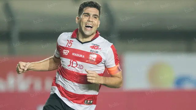 Bola.com Persib Bandung Madura United Fabiano Beltrame
