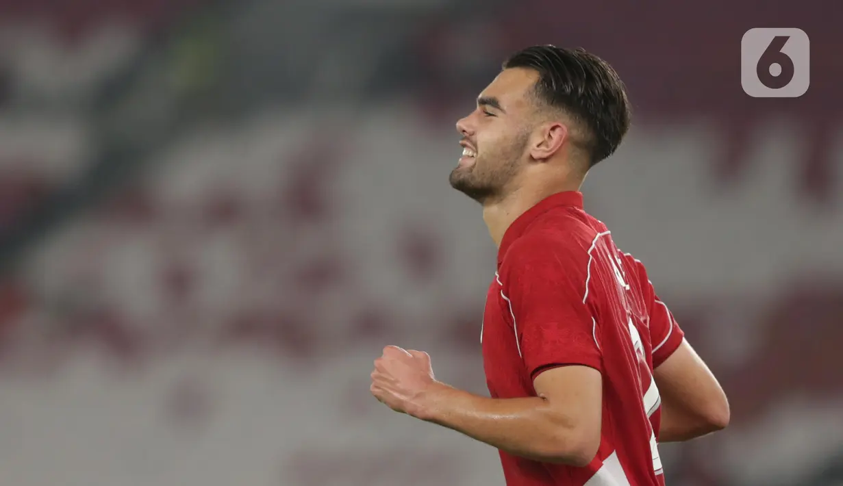 Selain Jens Raven, dua gol tambahan untuk kemenangan Timnas Indonesia lainnya dicetak Arkhan Fikri pada menit ke-20 dan Rayhan Hannan (35’). (Liputan6.com/Helmi Fithriansyah)