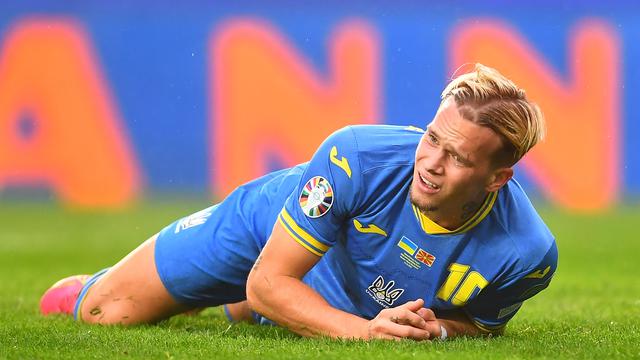 Winger Timnas Ukraina, Mykhaylo Mudryk.
