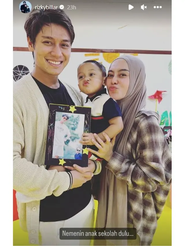 6 Potret Atta Halilintar, Rizky Billar dan Ladislao Camara Temani Anak di Sekolah