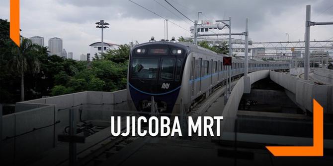 VIDEO: Keseruan Uji Coba Publik MRT Jakarta