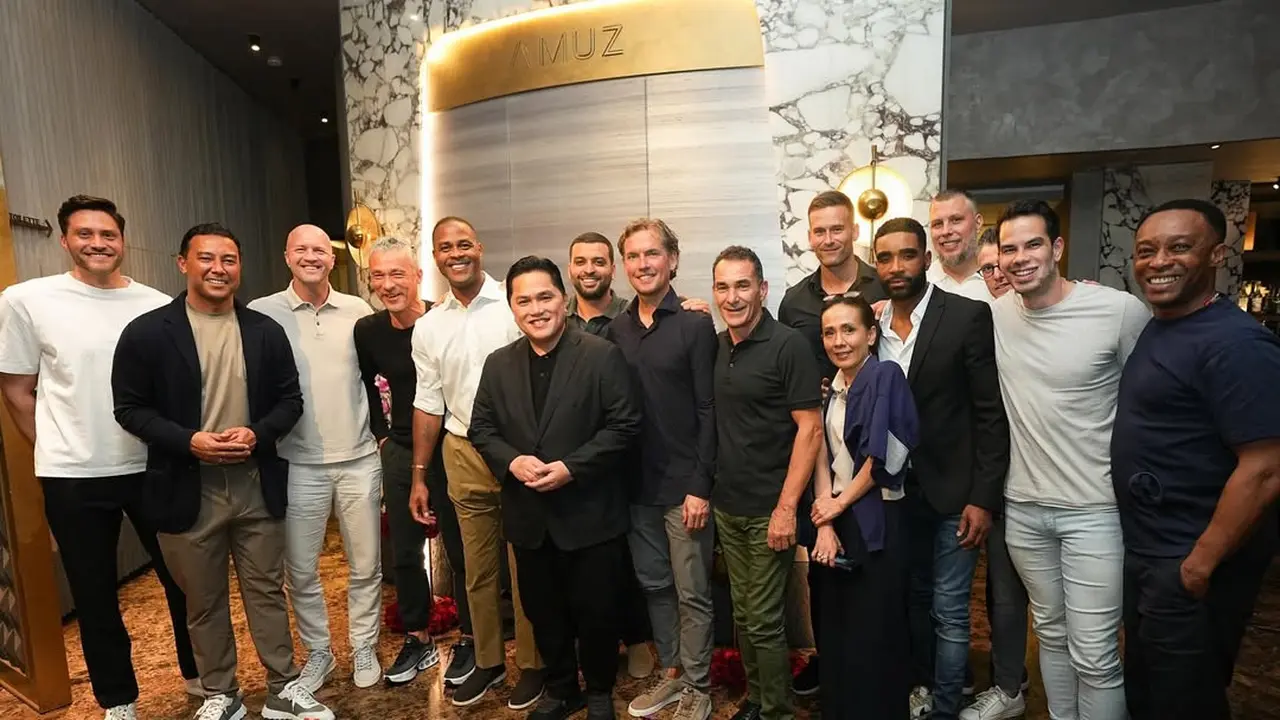 Erick Thohir Jumpa Staf Pelatih Timnas Indonesia