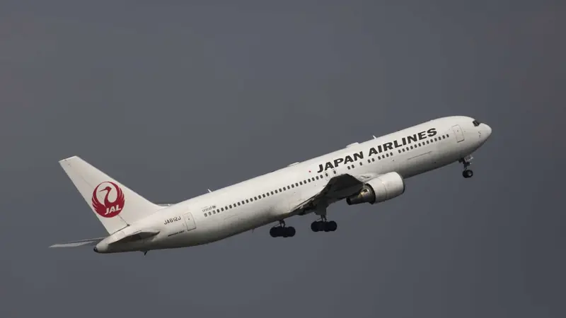 Ilustrasi Japan Airlines.