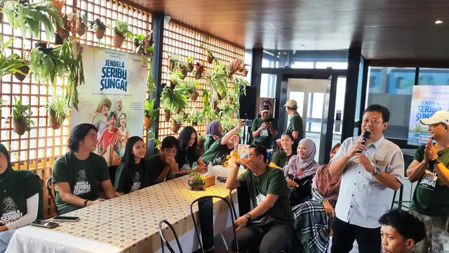 Media junket film Jendela Seribu Sungai.